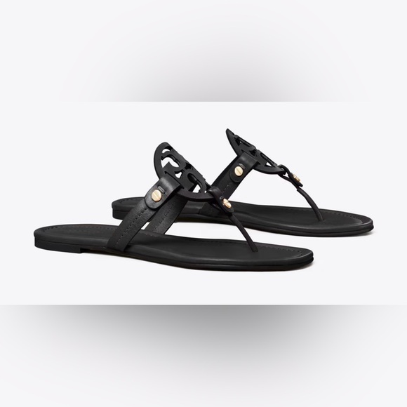 Tory Burch Miller Calf Leather | perfect black | size 8.5 - Picture 8 of 8